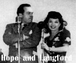 Bob Hope
and Frances Langford